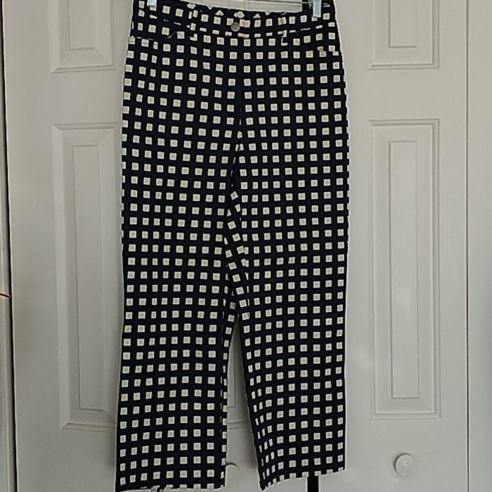 Blushe Impressions Crop Pant sz10 NWOT